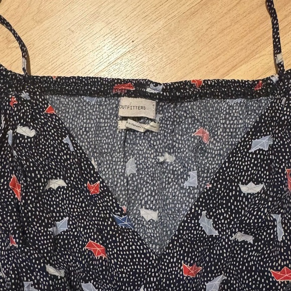 Urban Outfitters Origami Boat Jumpsuit L - Picture 2 of 2